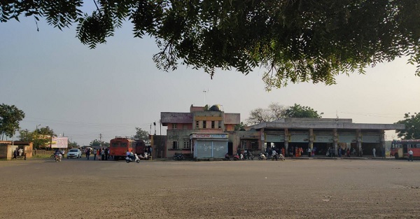 msrtc manglurpir st bus stand